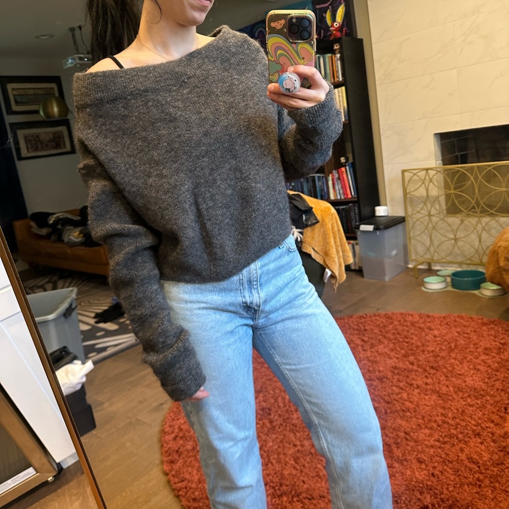 Free people crop sweater